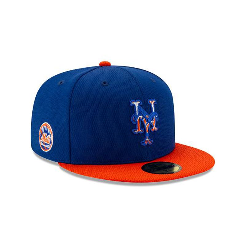 MLB New York Mets 2021 Spring Training 59Fifty Fitted (TZE6834) - Blue New Era Caps